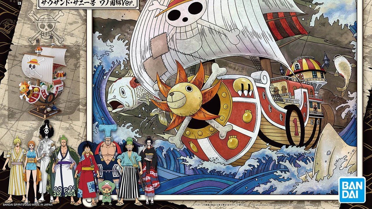 サウザンド・サニー号 ワノ国編Ver.、2020年07月23日発売予定!! - YouTube