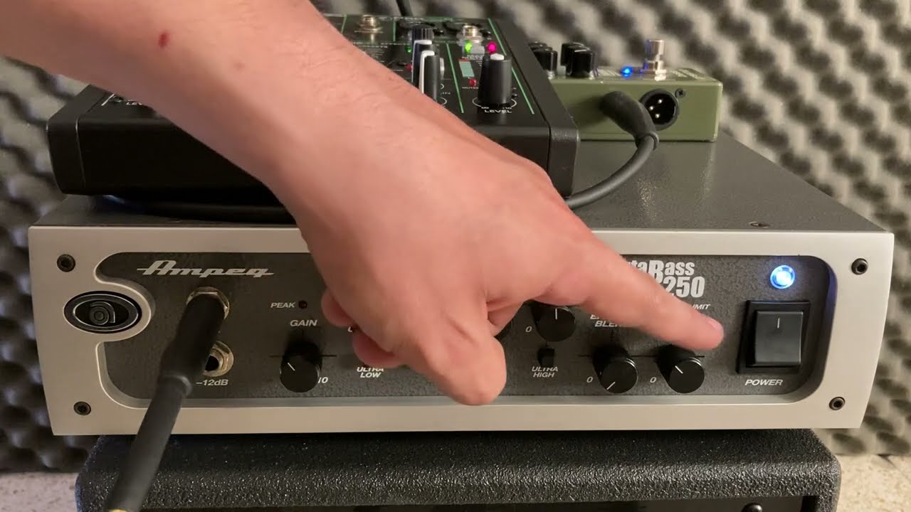 Ampeg PB-250 PortaBass 250-Watt Bass Amp Head - What To Know