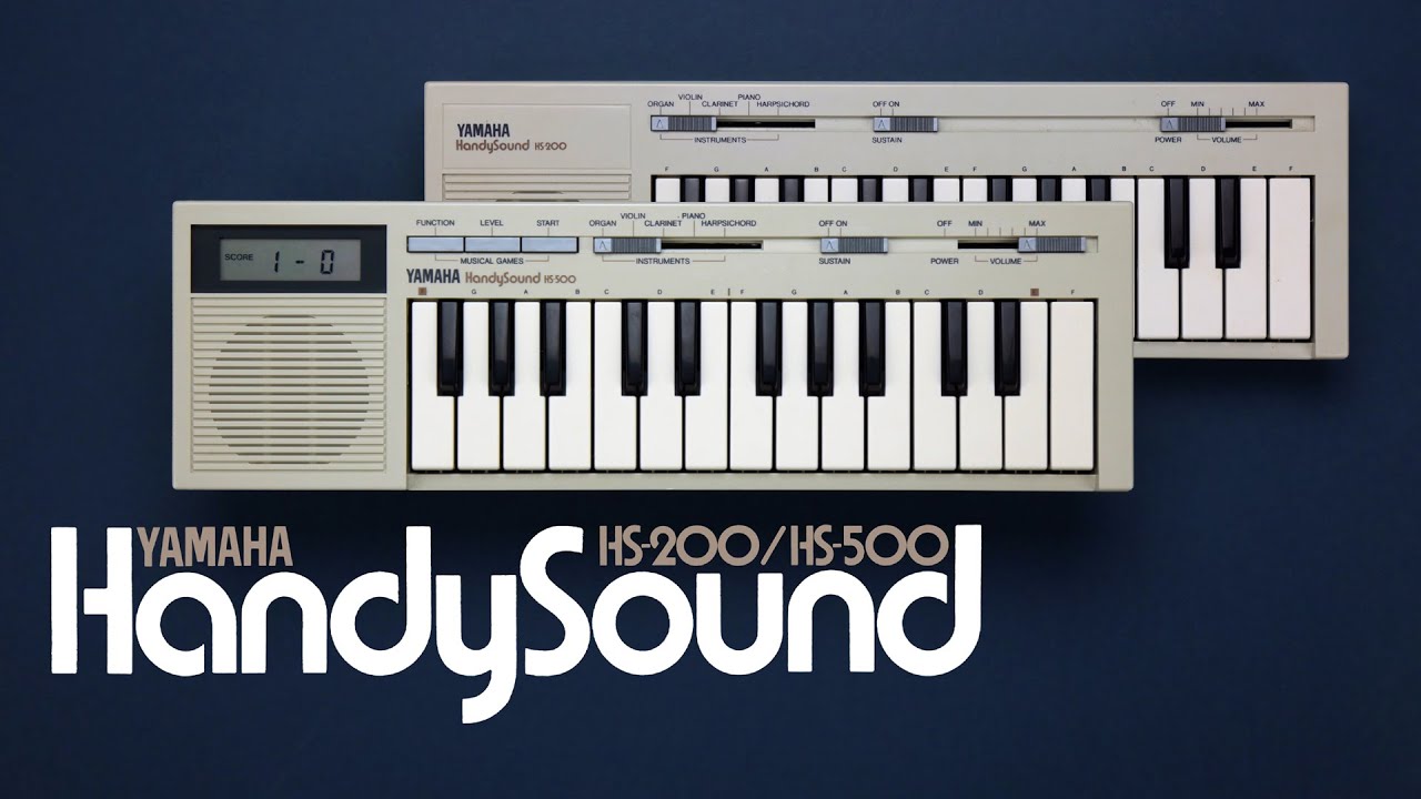 Yamaha HandySound HS-400(mo147) demo［organ69］ - YouTube