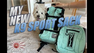 K9 SPORTS SACK | AIR PLUS 2 REVIEW | The BEST Dog Backpack! - YouTube