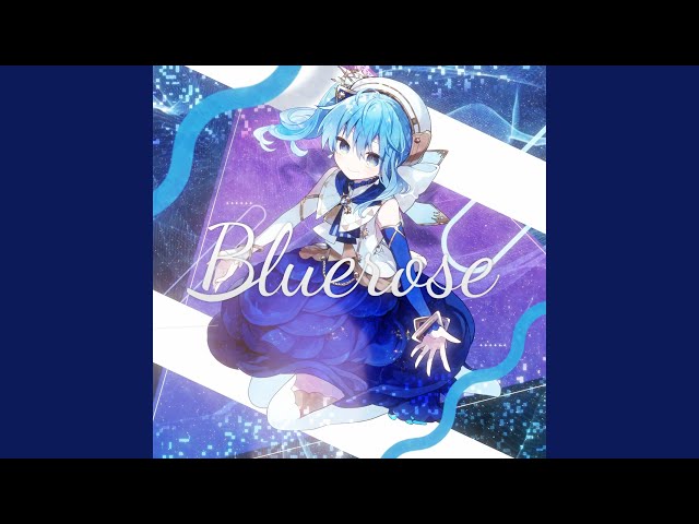 空*教様 てぃんくる 版画 UNDERWATER BLUE ROSE 空*教様 てぃんくる