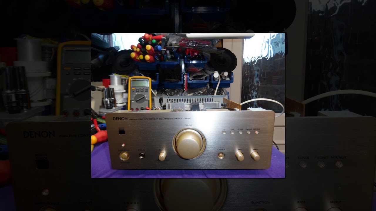 Denon UPA F07 Amplifier Repair - YouTube