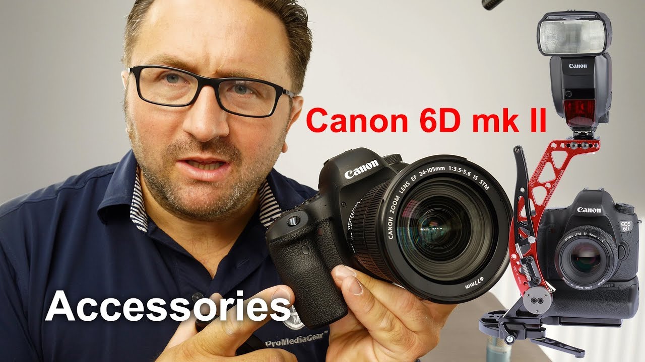Canon 6D mark II BG-E21 Battery Grip Review of Flash L-Brackets