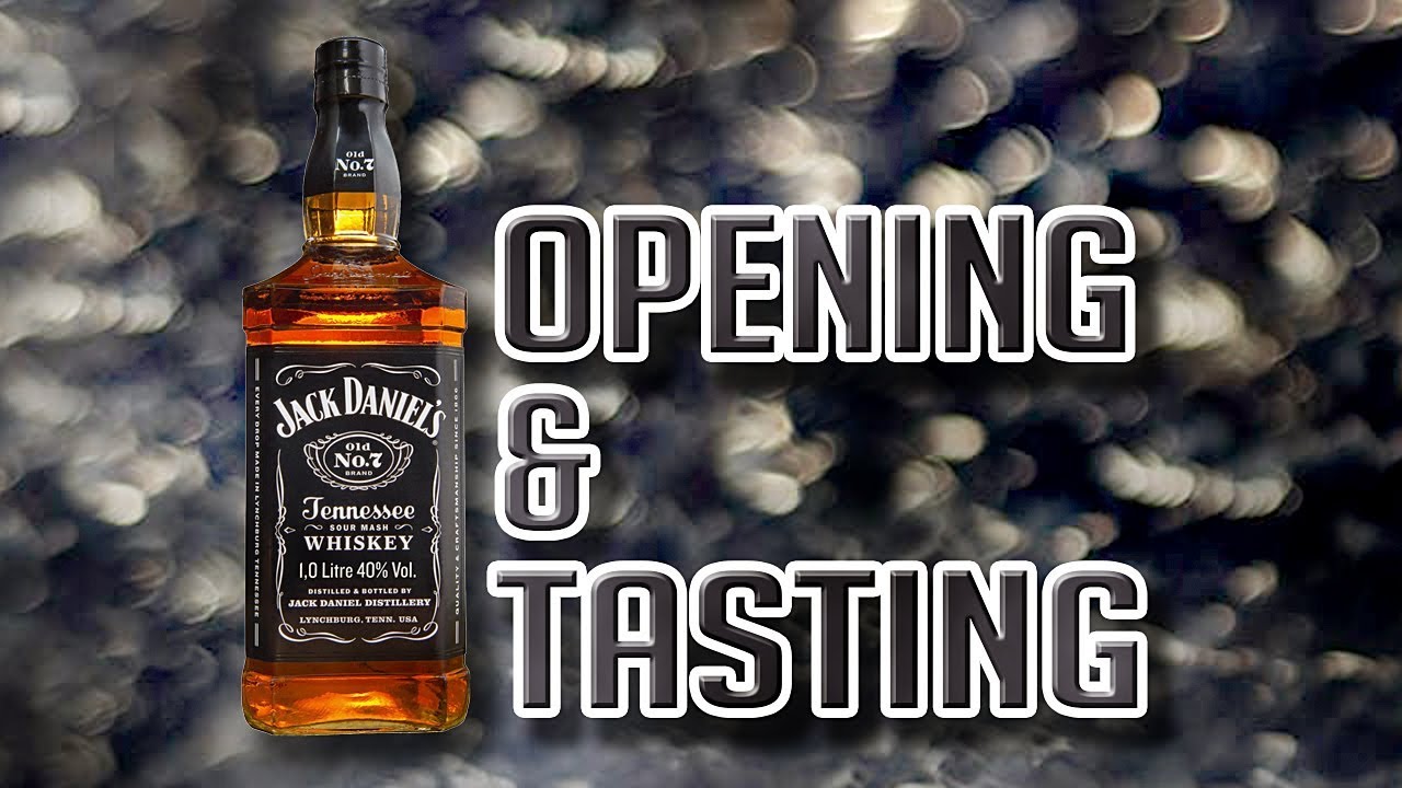 Opening Jack Daniel's Old No. 7 1L - YouTube