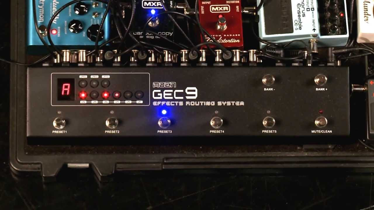moen GEC 9 スイッチャー エフェクトルーティングシステム moen GEC 9