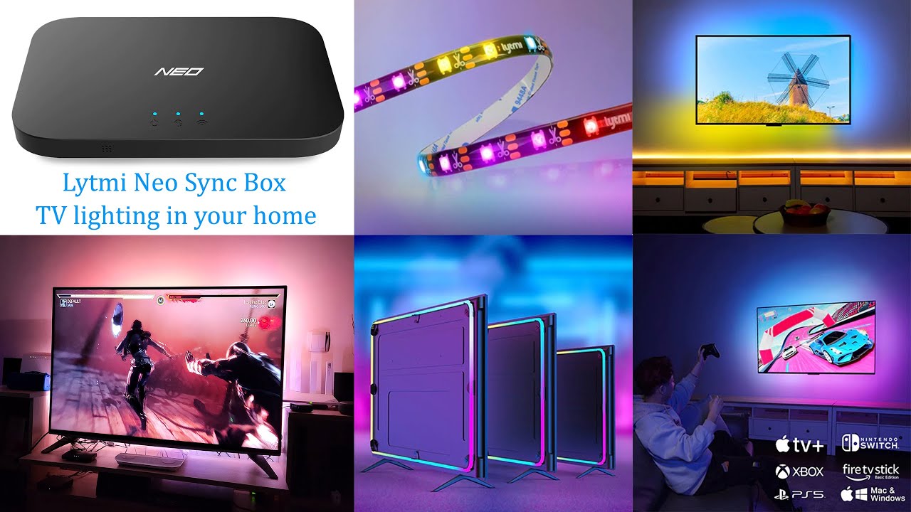 Lytmi Neo Sync Box & TV Backlight Kit HDMI 2.0 Pop Kits REVIEW