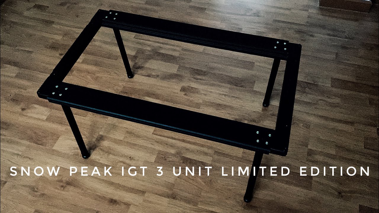 美品 エントリー IGT 3ユニット スノーピーク peak エントリー IGT 3