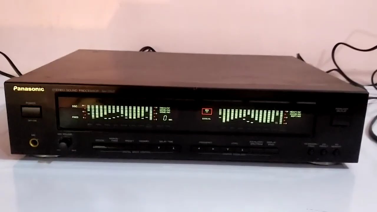 Panasonic sound processor SH-DN7 - YouTube