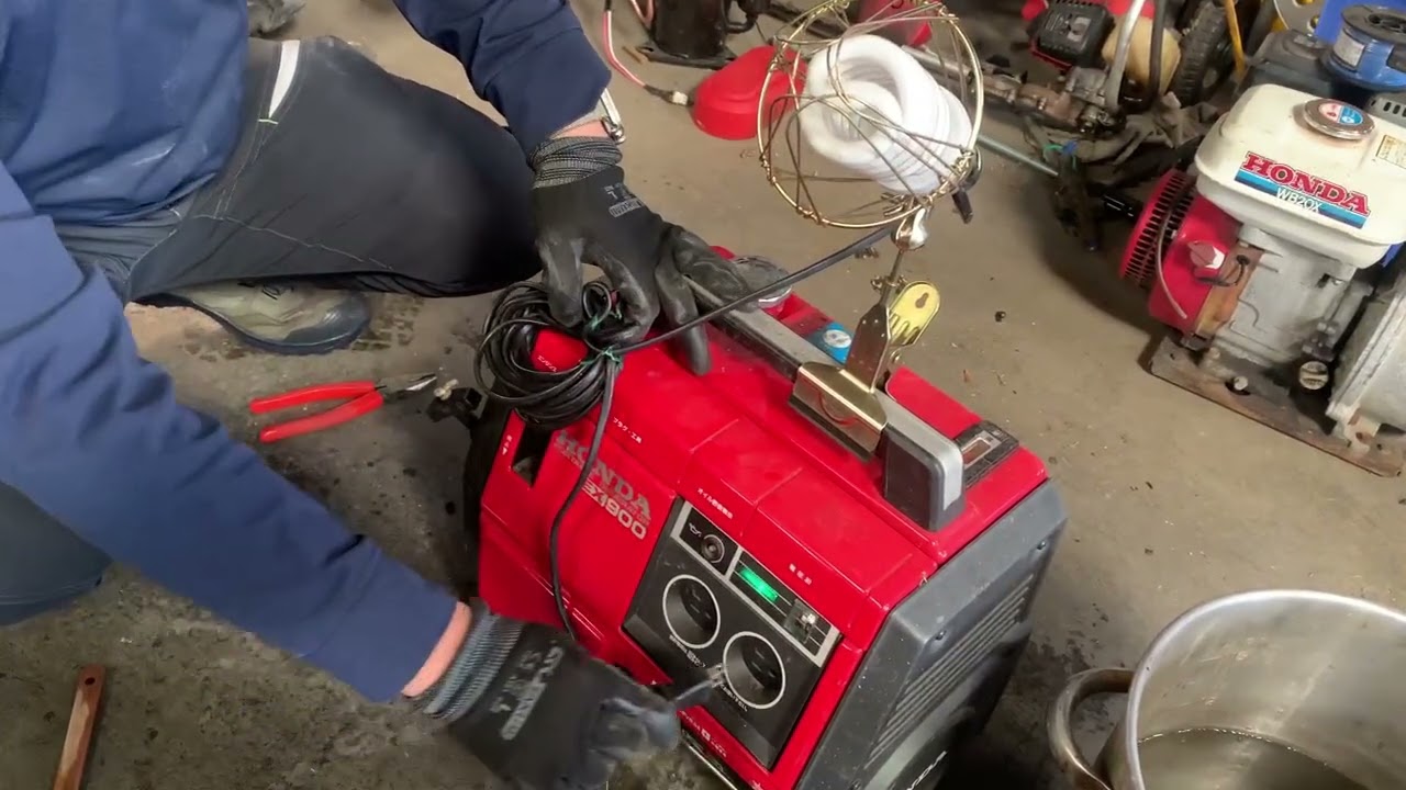 HONDA ホンダ ポータブル発電機 エンジン発電機 EX900 ジャンク 簡易