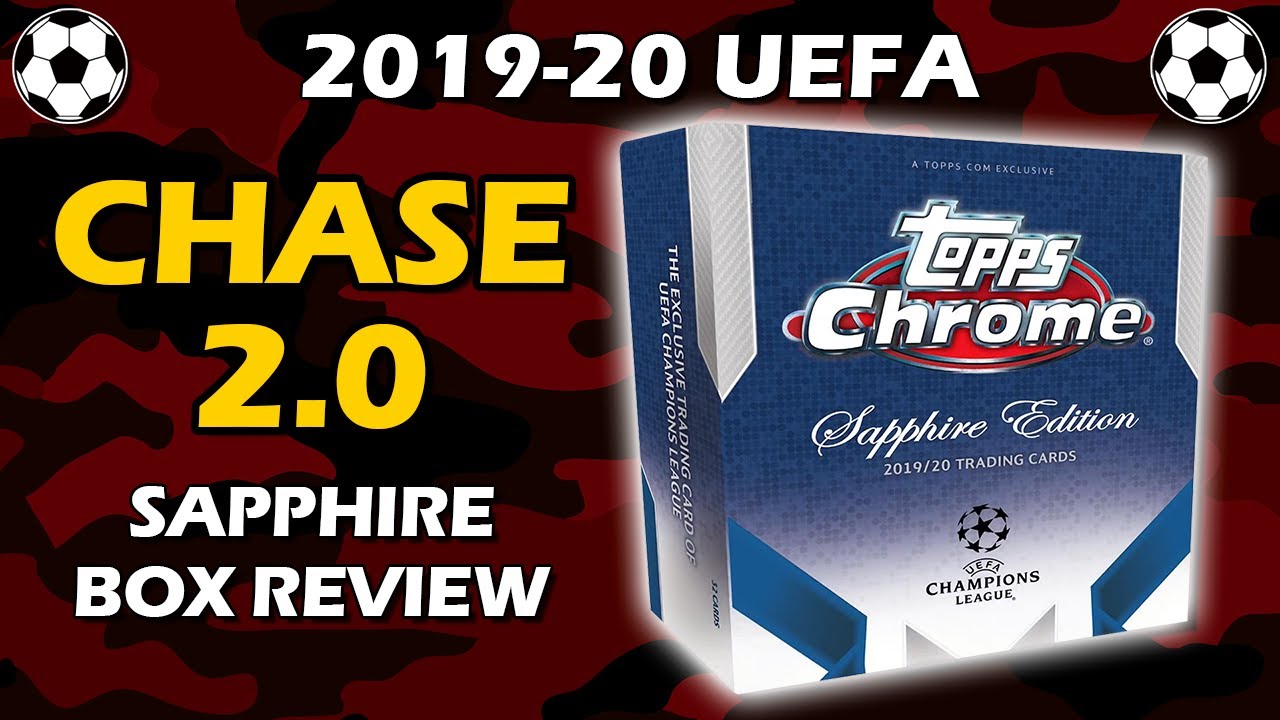 DID WE?? 2019-20 Topps Chrome Sapphire UEFA Box Soccer Review