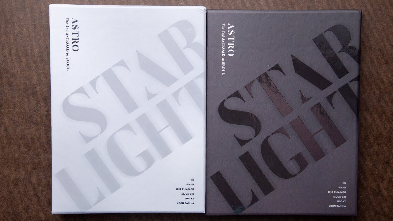 アイドル ASTRO The 2ndASTROAD STARLIGHT DVD Unboxing | Astro - The