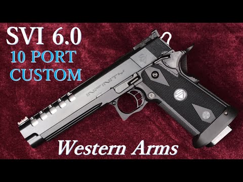 SVI 6.0 【10 Port Custom】/ ウェスタンアームズ：重量・トリガープル