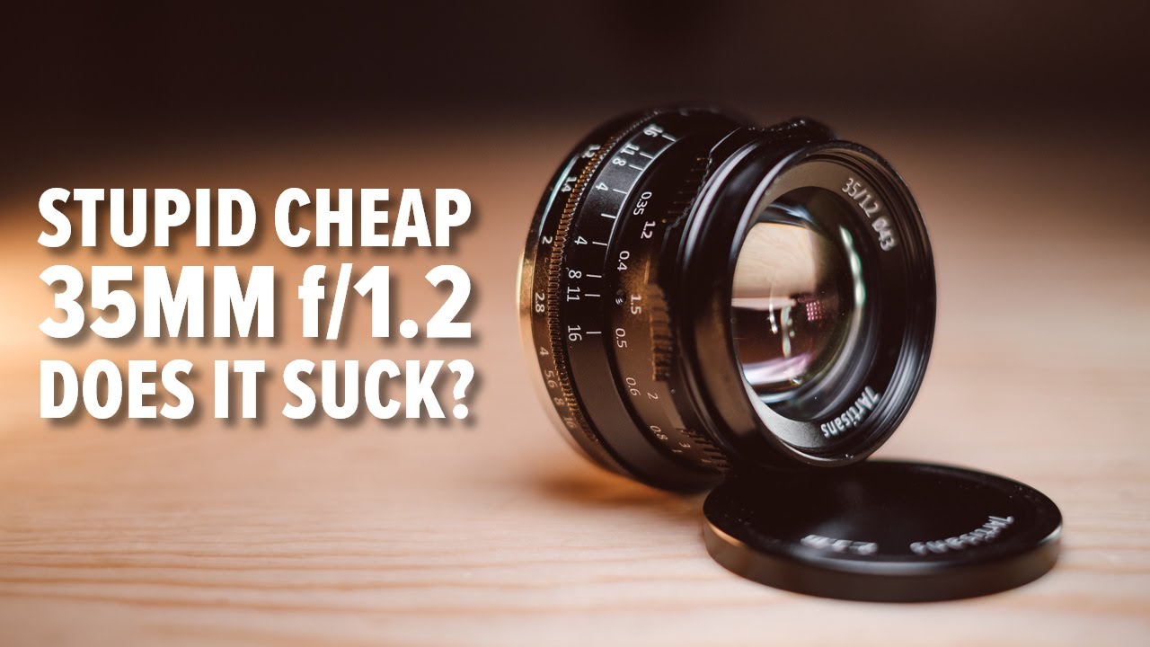 Cheapest 35mm Lens for Fuji: 7artisans 35mm f1.2 - YouTube