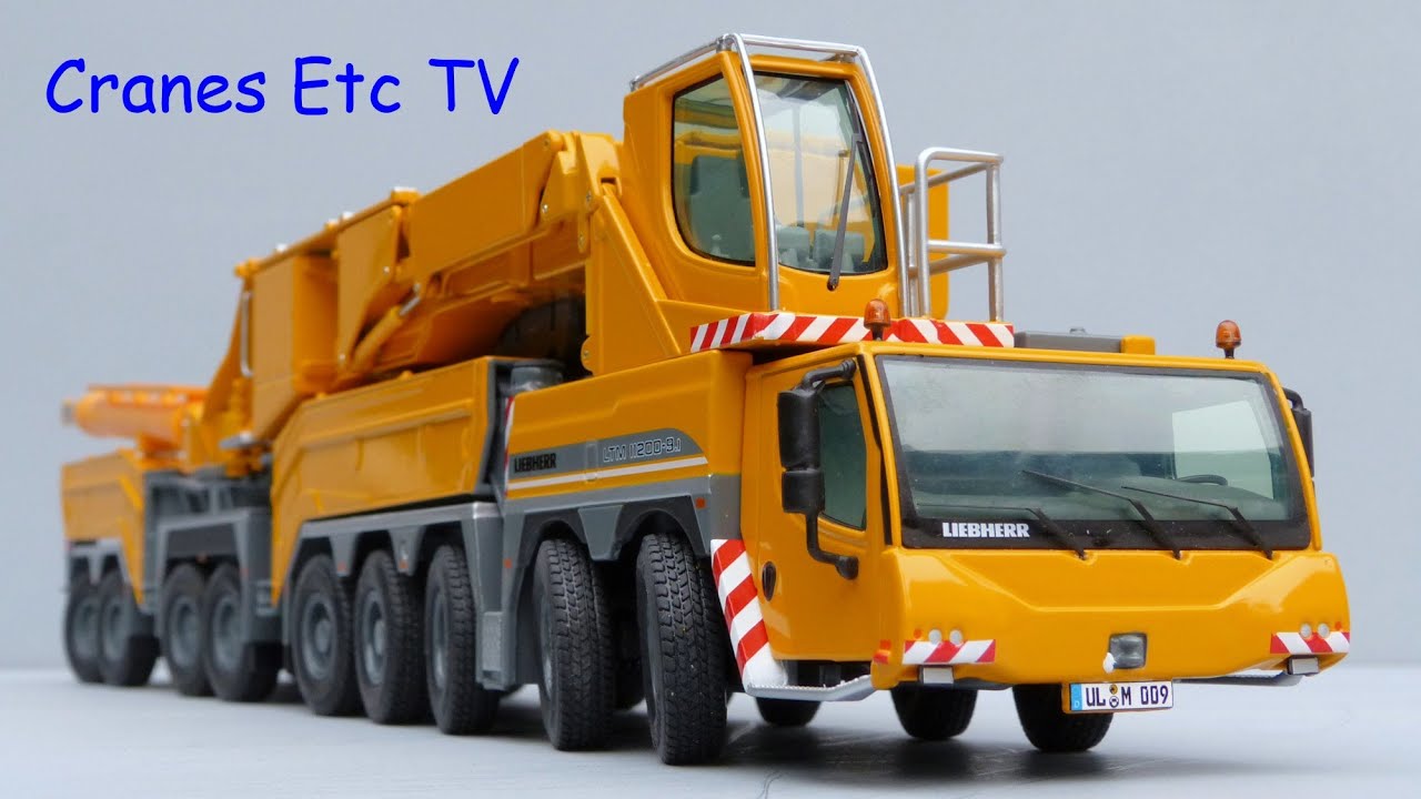 NZG Liebherr LTM 11200-9.1 Mobile Crane Part 1 by Cranes Etc TV