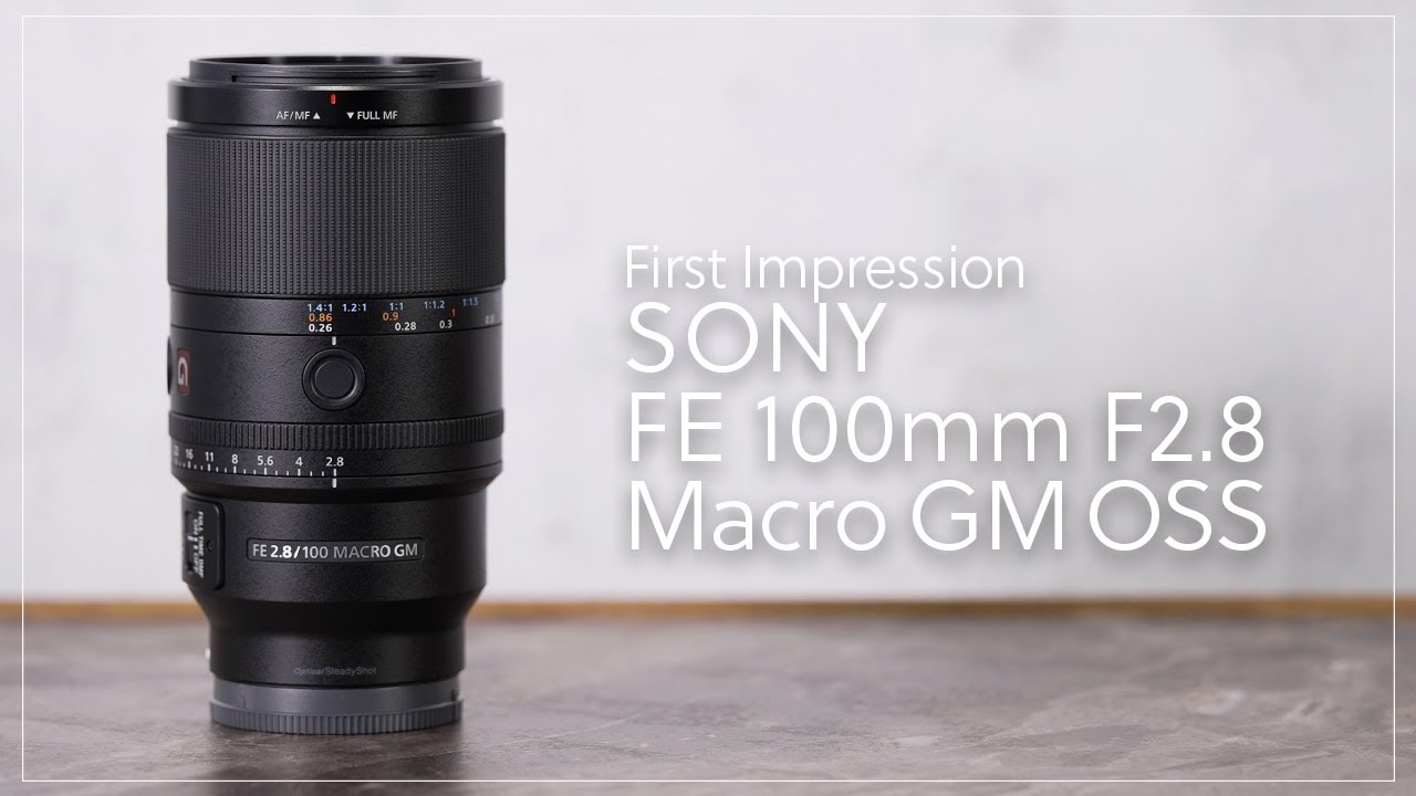 First Impression】『SONY FE 100mm F2.8 Macro GM OSS』 - YouTube