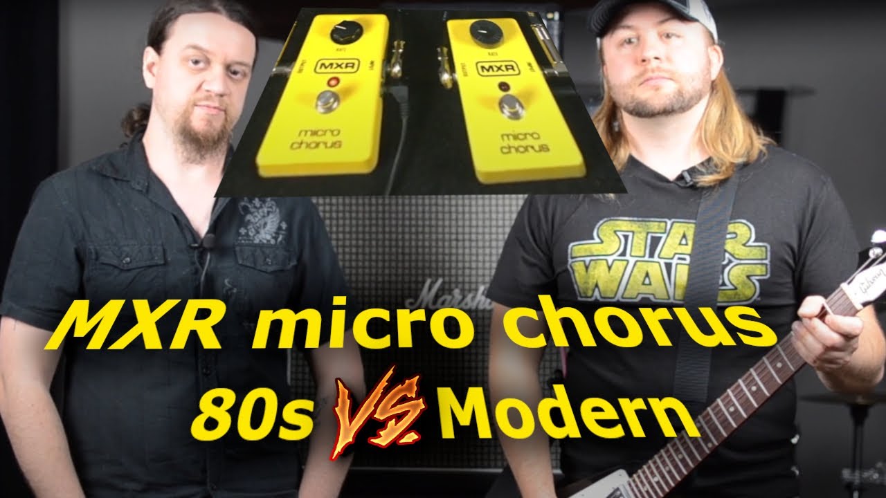 MXR Micro Chorus - Vintage VS. Modern - YouTube