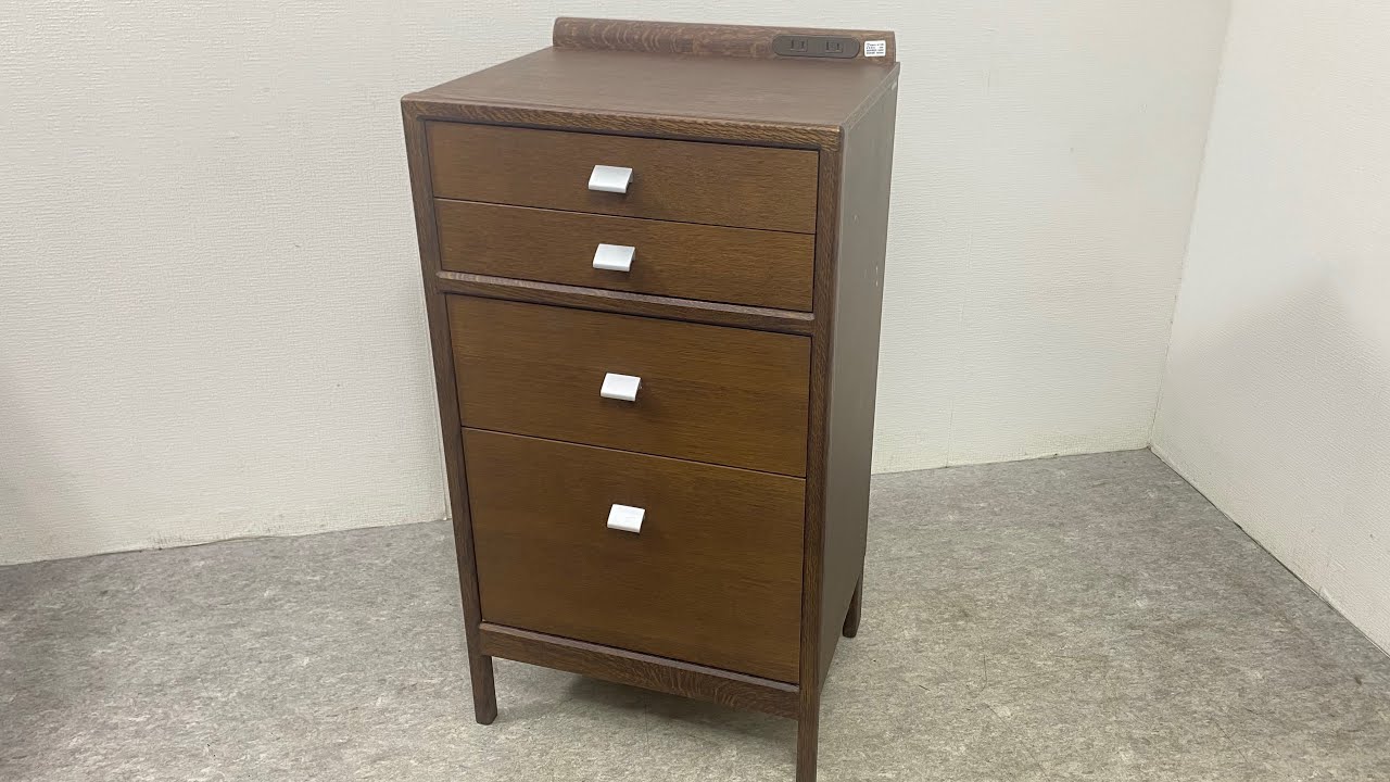 カリモク karimoku コロニアル 4段チェスト 電話台 スタンド IG