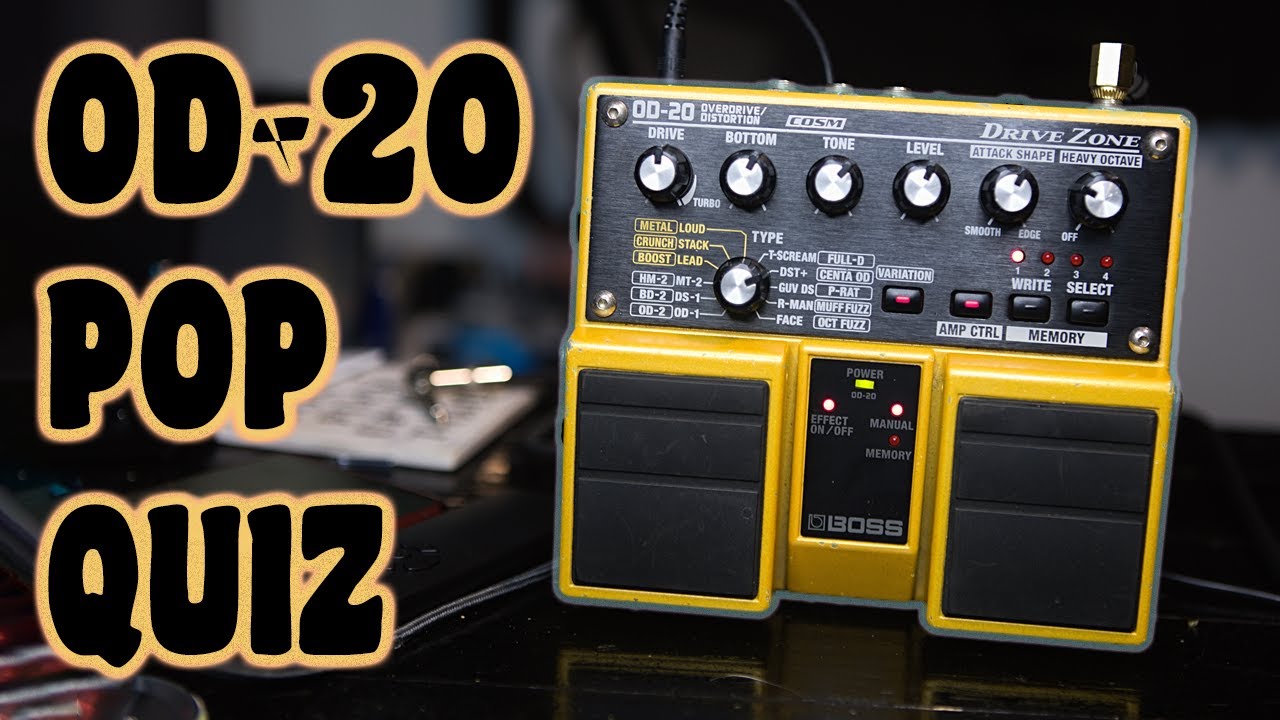 OD-20 Drive Zone [Overview] - YouTube