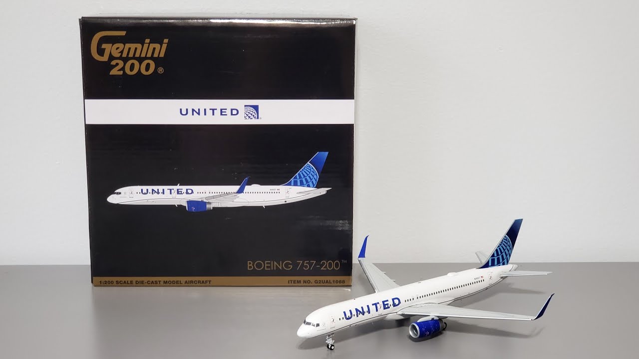 航空機・ヘリコプター Gemini 200 Boeing 727-200 United 航空機