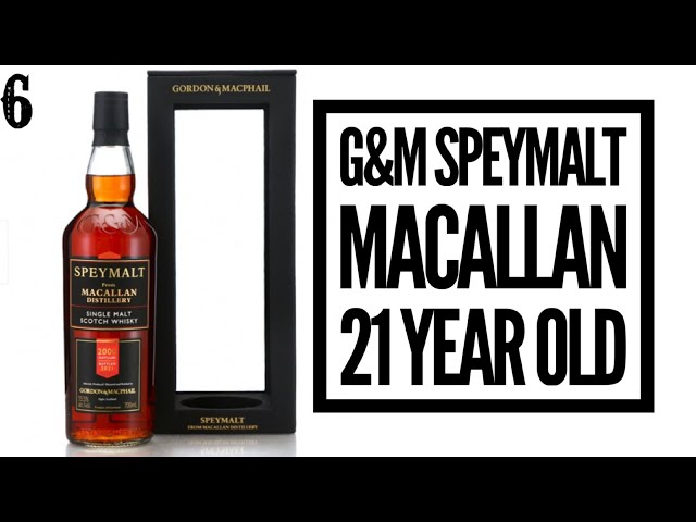 G&M Macallan Speymalt 21 Year Old - YouTube