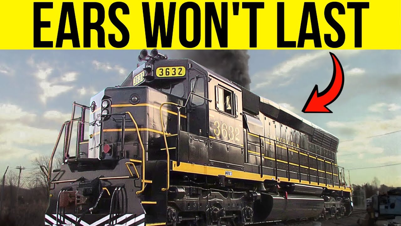 The Locomotive That Made the Station SHAKE - YouTube