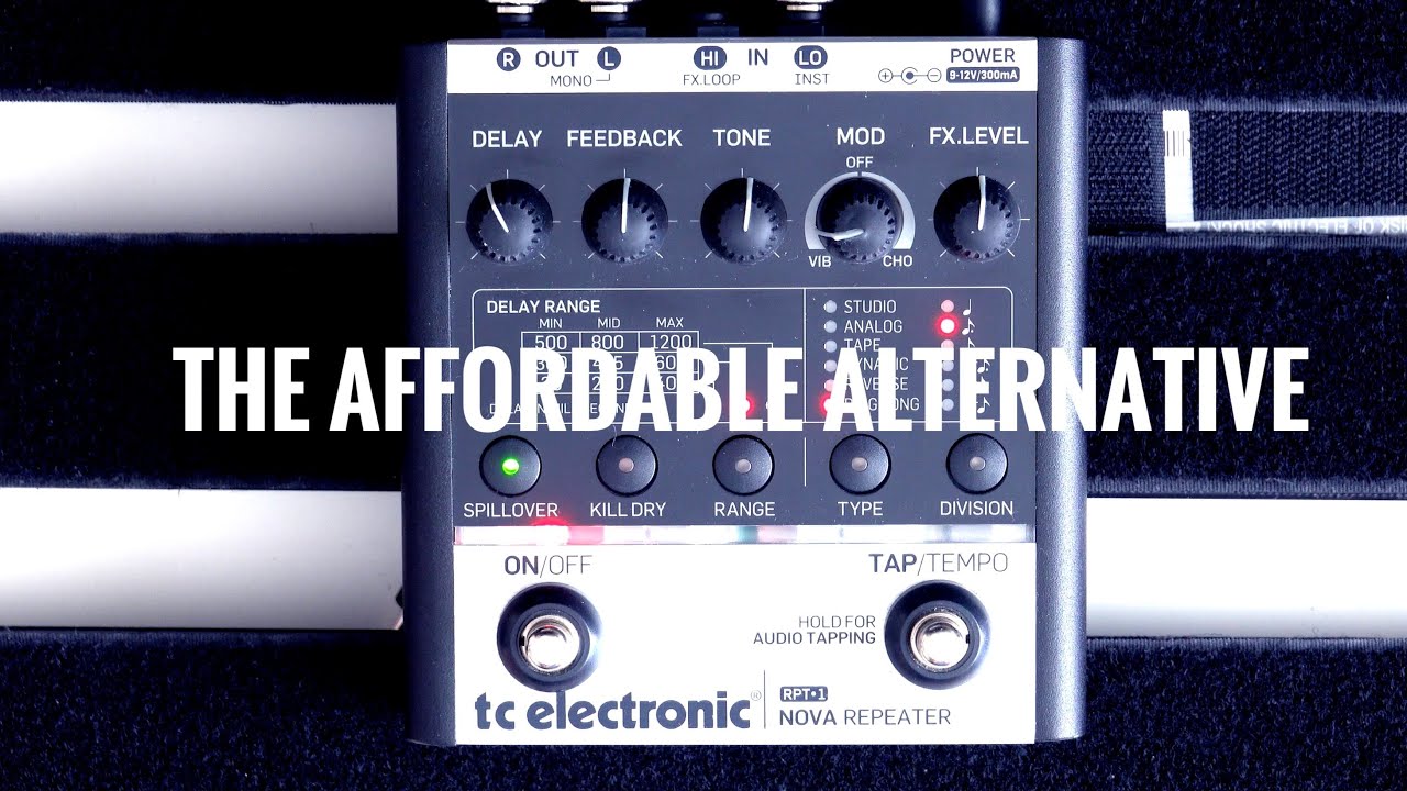 TC Electronic Nova Repeater Delay: Great Tones at a fair price