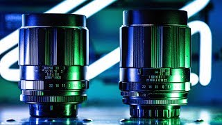 Pentax Takumar 135mm F2.5 Review - 6 Elements VS 5 Elements - YouTube