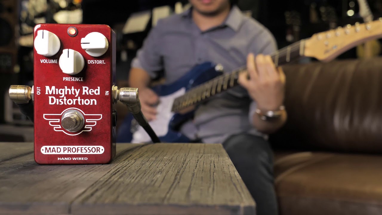 Mad Professor Mighty Red Distortion - YouTube