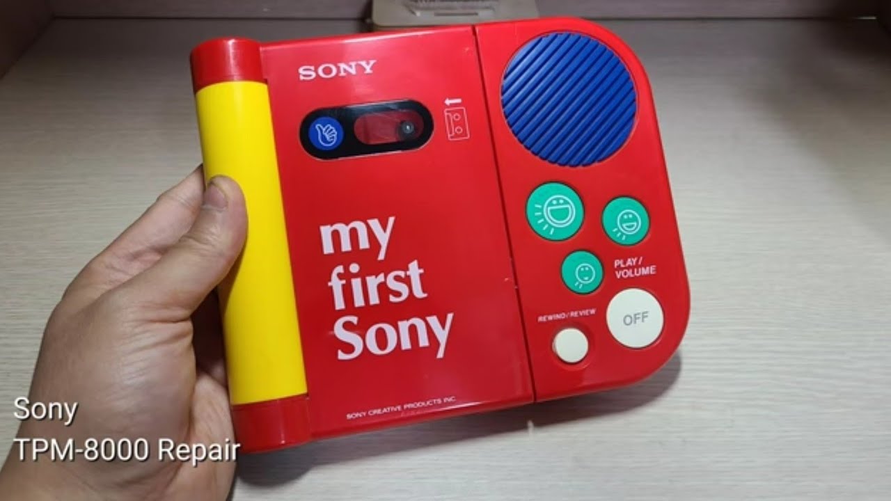 Sony TPM-8000 Repair Cassette Walkman - YouTube