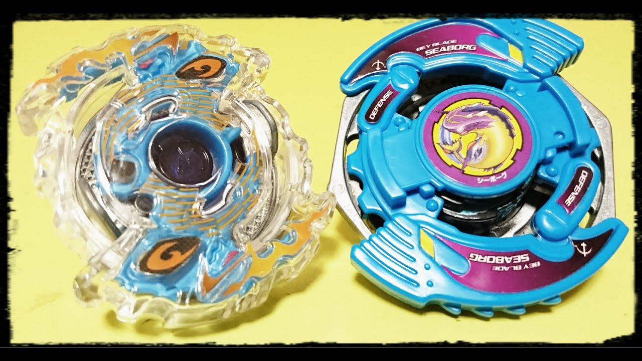 Seaborg vs Ragnarok Beyblade Burst - YouTube