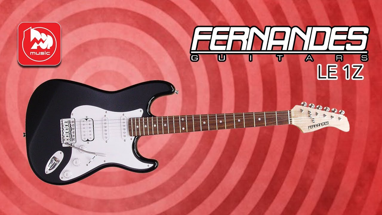Review of the Fernandes LE-1Z BLK guitar. Features and Specs