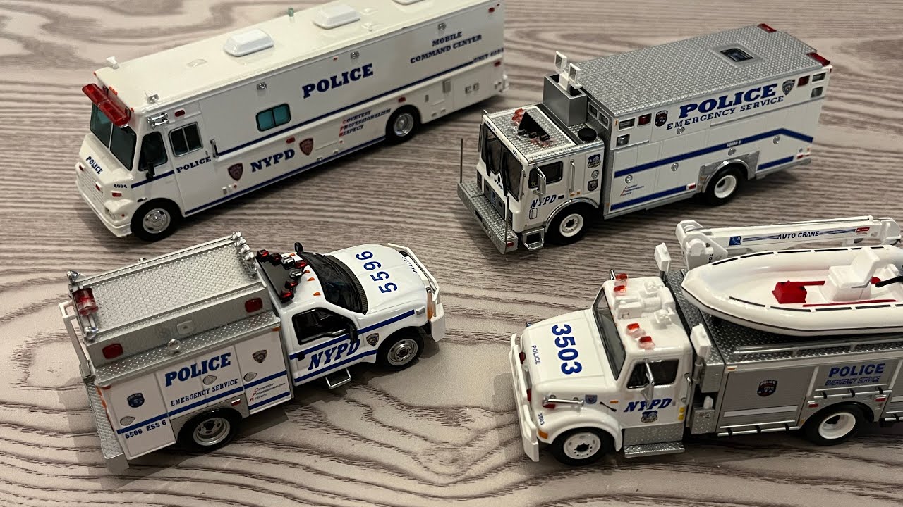 CODE3 NYPD ESU 1/64 絶版品 その2 激レア Code 3 1:64 NYPD