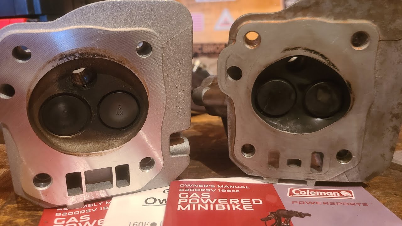 Coleman RSV 200 High Compression Head Swap - YouTube