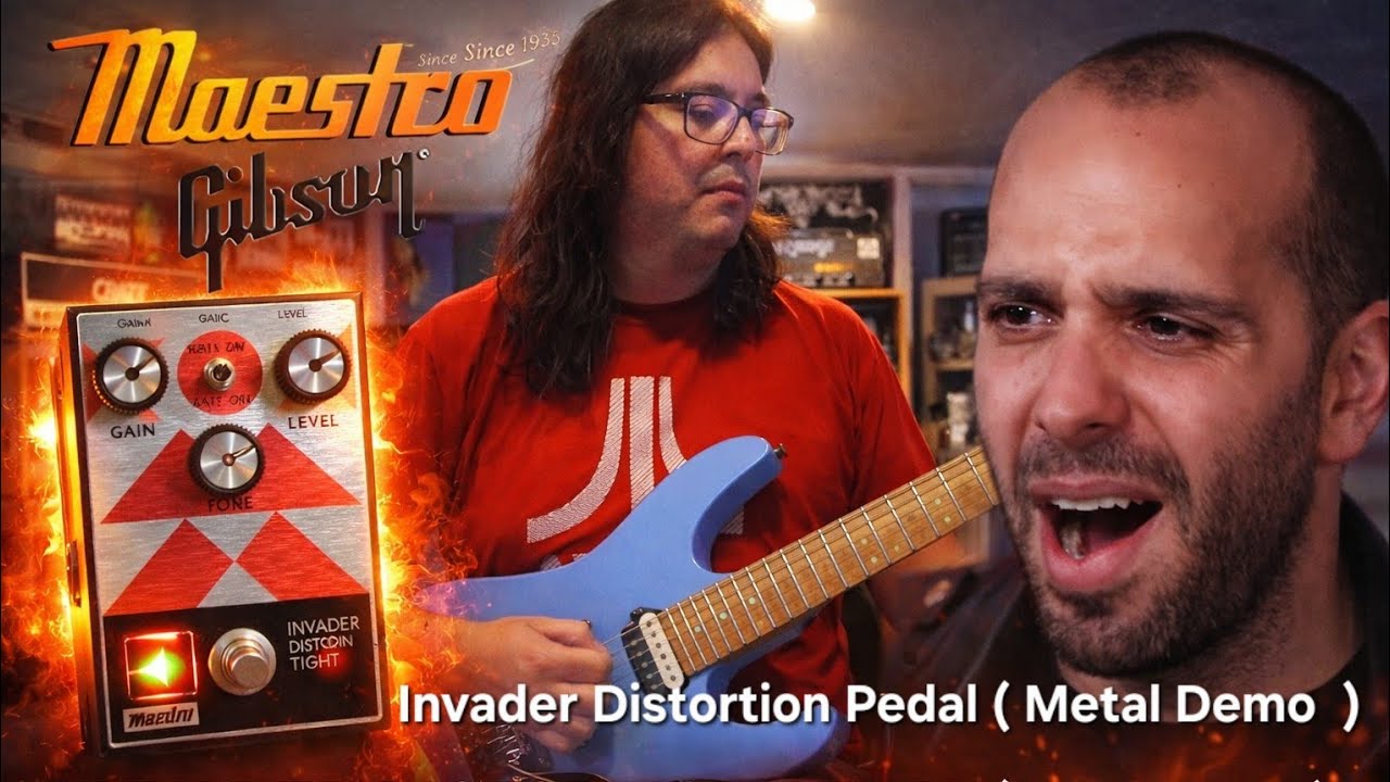 Maestro Invader - Distortion Guitar Pedal by Gibson. Is It Really