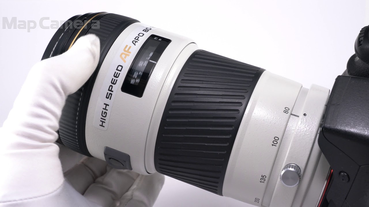 MINOLTA (ミノルタ) AF 80-200mm F2.8 G ※白鏡筒 良品 - YouTube