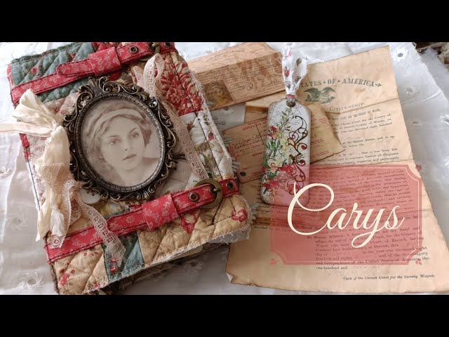 Junk Journal Flip Through- Scarlett- She's finally complete