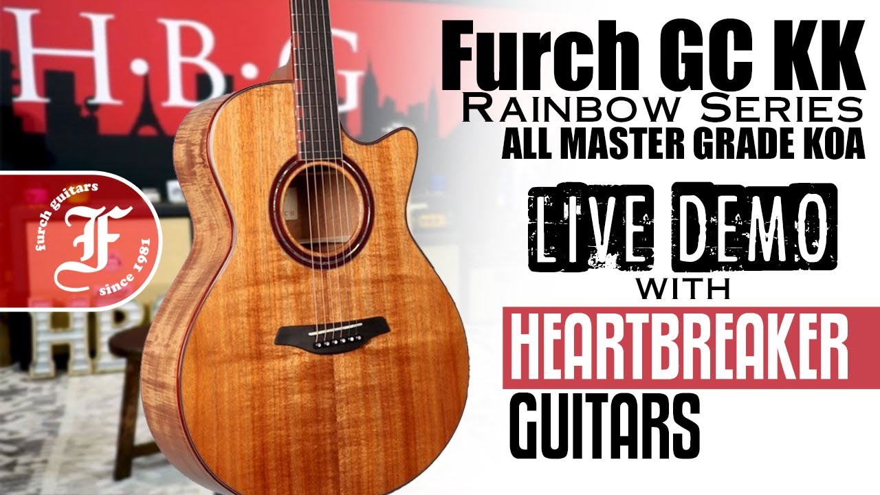 Furch Guitars GC-KK - Master Grade Koa Top and Back - YouTube