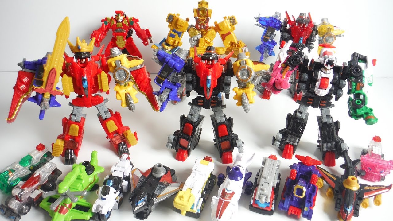 総集編』ミニプラ VSビークル合体シリーズ 全7種 開封 ルパン