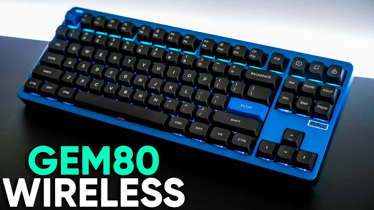 This Keyboard Is SO GOOD - NuPhy Gem80 - YouTube