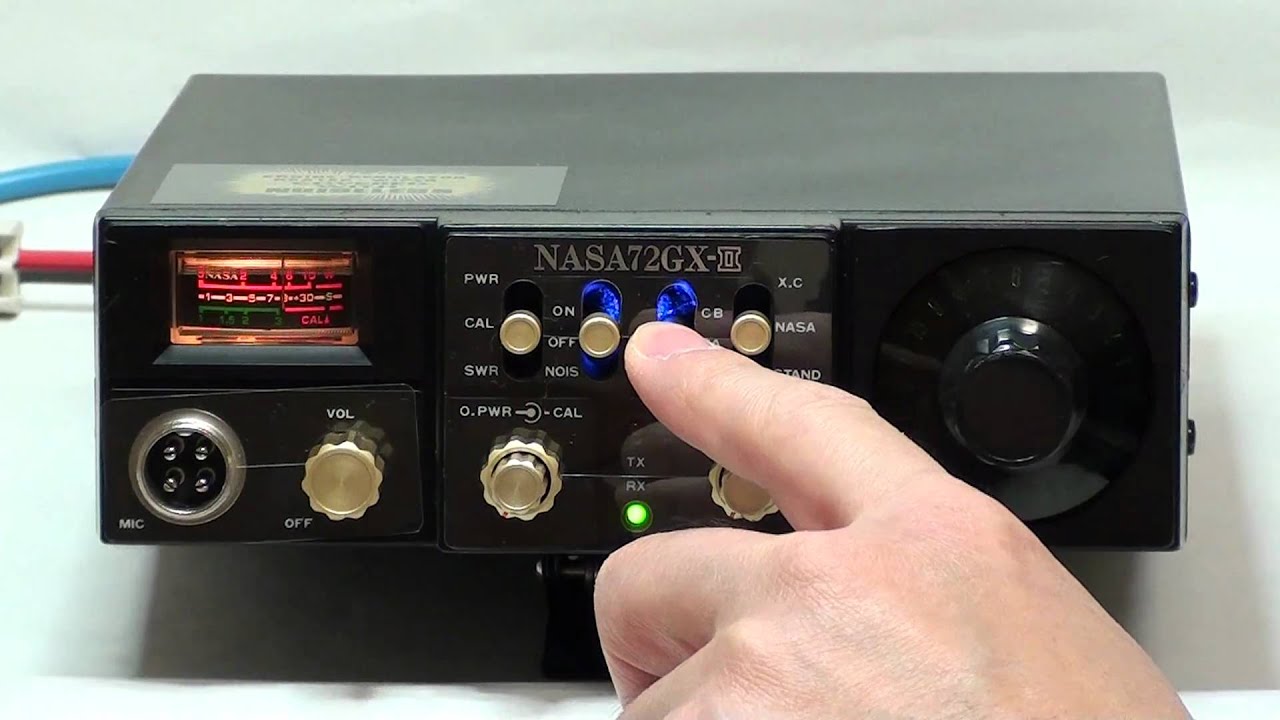 CB無線機の28MHz改造－NASA72GX-Ⅱ ノースランド通信