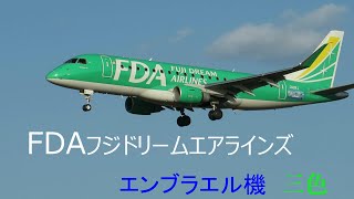 航空機・ヘリコプター FDA ERJ-175 JA10FJ Silver JA10FJ FDA - Fuji