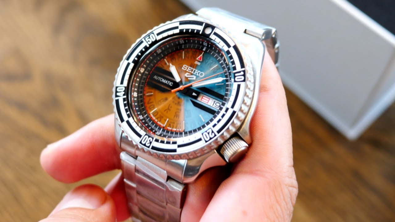 Seiko 5 Sports Kosuke Kawamura Limited Edition SRPJ41 Unboxing B