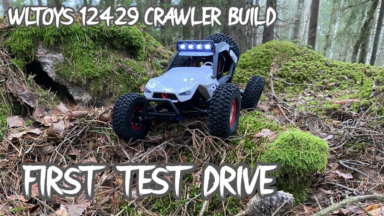 WLTOYS 12429 CRAWLER BUILD! FIRST TEST RUN = FAIL - YouTube