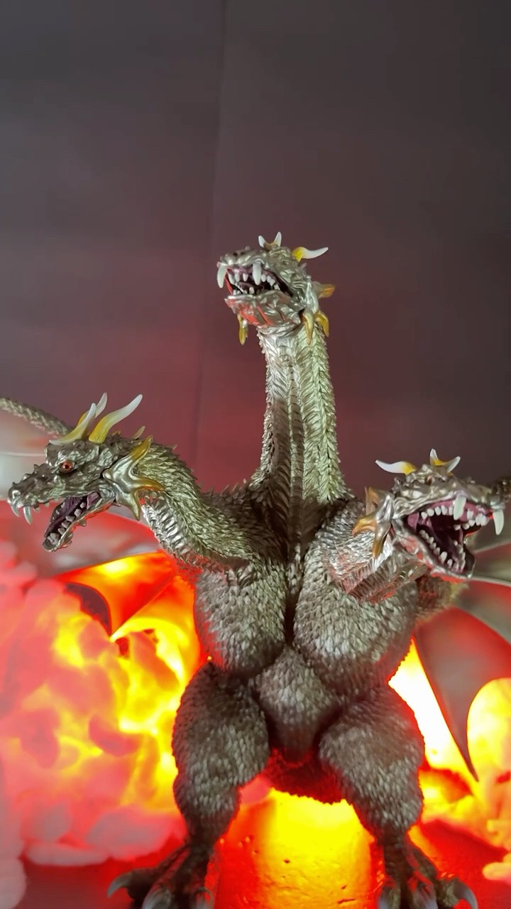 東宝大怪獣シリーズキングギドラ(2001) 激闘カラーVer. 少年リック限定