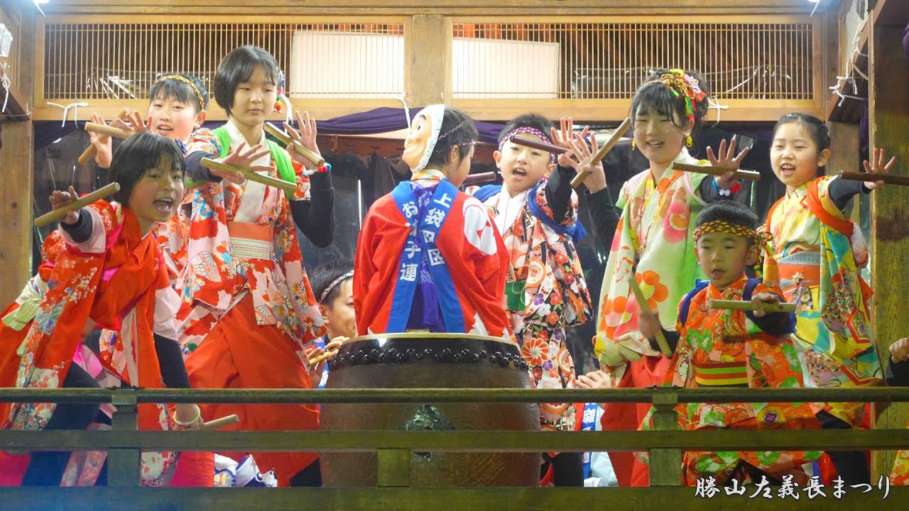 勝山左義長まつり 上袋田区 2024年 最終日 / 福井県勝山市 - YouTube