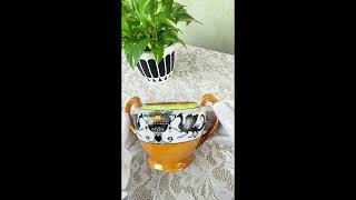 オールドノリタケ ウッドランド シュガーボウル クリーマー 一陳盛り