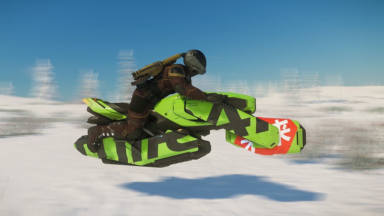 Star Citizen added some SERIOUS sleek speed! (Mirai Pulse First