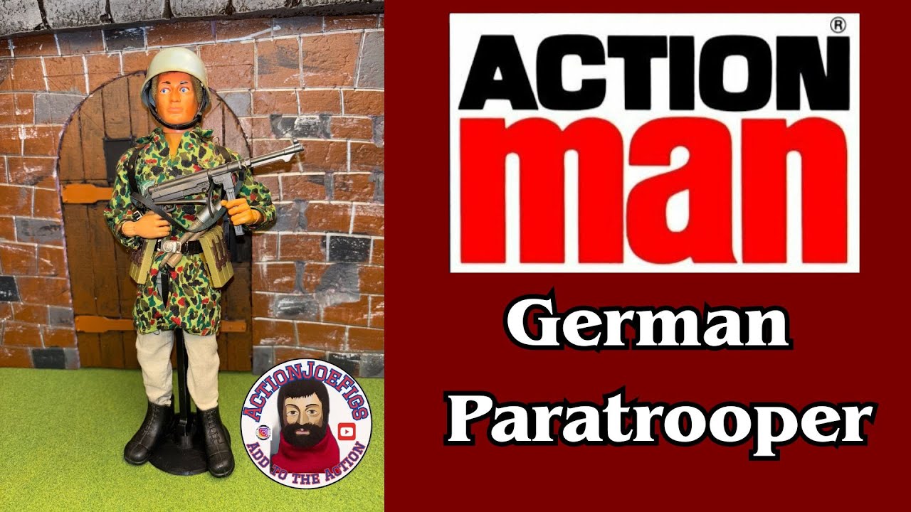 Palitoy Action Man German Paratrooper 1979 | Vintage Action Man