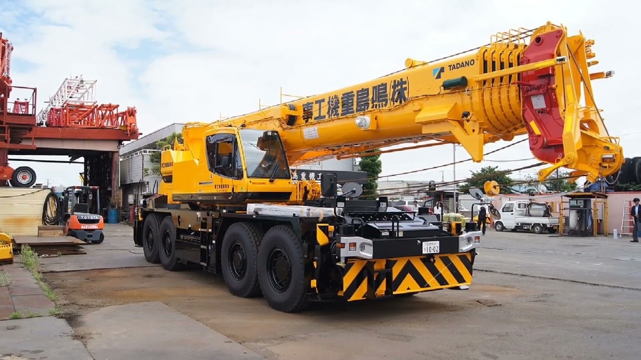 TADANO CREVO 1000 G4 TADANO CREVO GR250-4 - YouTube