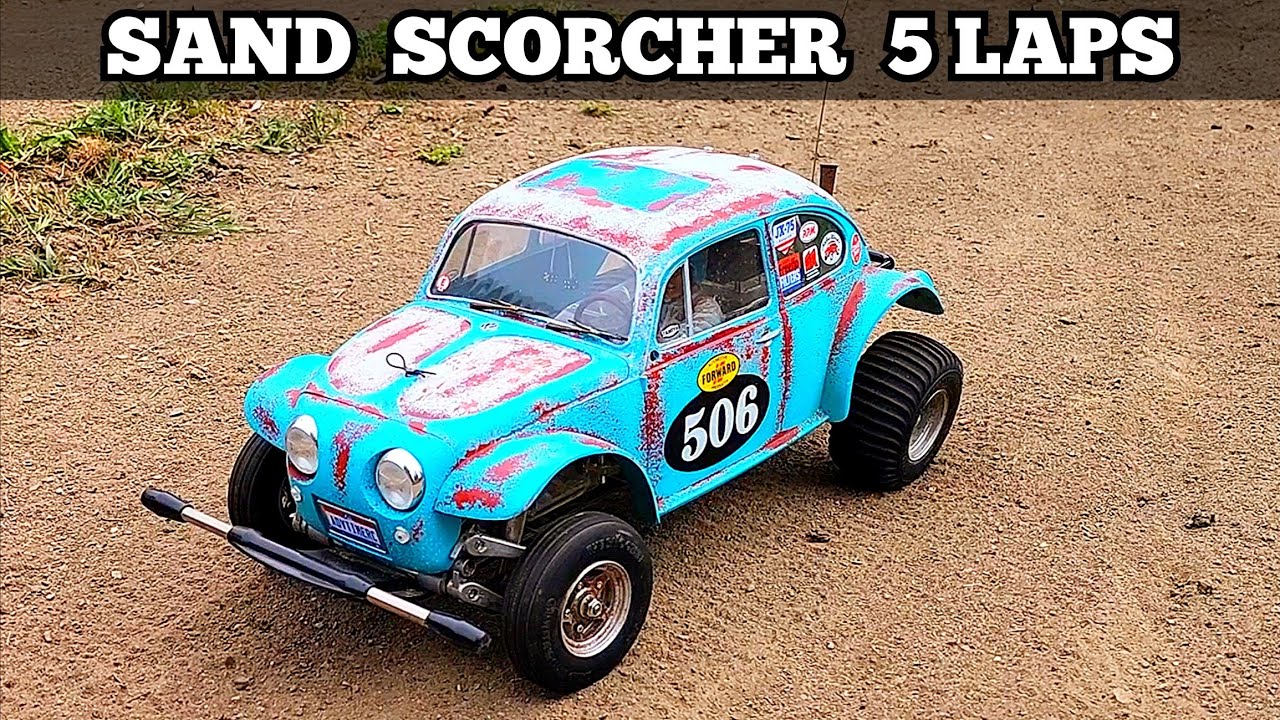 Tamiya Sand Scorcher 5 laps 2024 vintage race series - YouTube